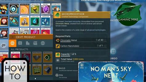 how to get microprocessor nms|How to Unlock Microprocessor & Adv. Refiner Blueprints from .